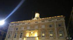 La Generalitat sense la bandera espanyola