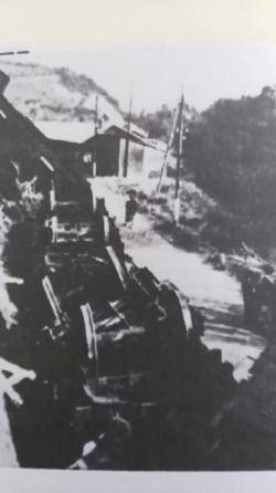 Tren descarrilat pel grup de maquis d'Enric Mèlich a Quilhan el 1944