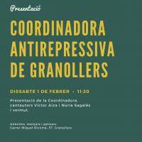 Presentació Coordinadora antirepressiva de Granollers