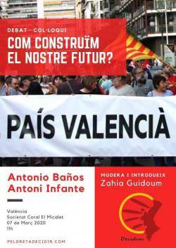 Decidim engega una ronda d'actes per debatre sobre com construir el futur del País Valencià
