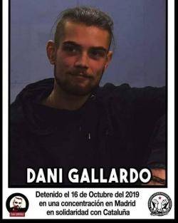 Actes de l'ANC i del CDR de suport a en Dani Gallardo