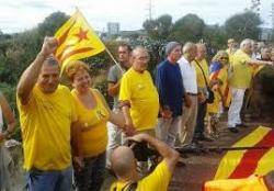 Els pares de Guillem Agulló a la Via Catalana 2013