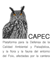 Presentació a Clariana de la plataforma ciutadana CAPEC per aturar les pedreres i protegir el Foix