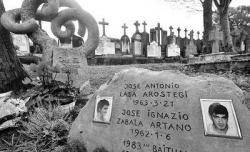 1995 Identifiquen les restes de Lasa i Zabala, víctimes del GAL