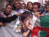 1998 Manifestació a la Cabília contra l'assassinat de Lounès Matoub