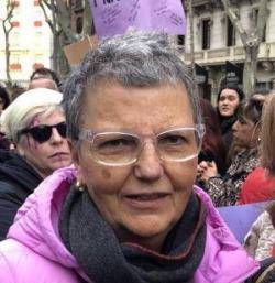 Teresa Lecha i Bergès Infermera jubilada del Hospital Clínic i militant independentista al PSAN, PSAN-P i CSPC.