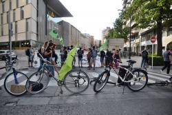 Guanyem Girona vol que els vianants i les bicicletes recuperin espai públic