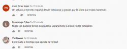 La cassolada ha estat enregistrada per Ahotsa Info que ha penjat un video a youtube on alguns internautes unionistes han fet comentaris mostrant la seva indignació per la protesta ciutadana