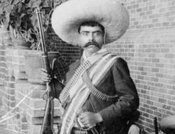 1919 &Eacute;s assassinat a trets el revolucionari mexic&agrave; Emiliano Zapata