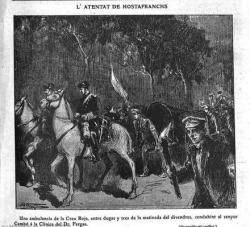 1907 Atac amb armes de foc contra Francesc Cambó a Hostafrancs per part de lerrouxistes