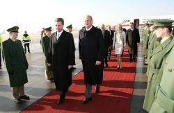El rei Juan Carlos amb Corina i Villarroya a Alemanya.
