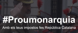 El Consell per la República ha presentat la campanya #Proumonarquia, una acció reivindicativa i de desobediència fiscal