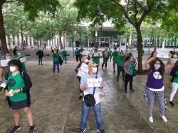 Concentracions de les PAH davant dels Jutjats arreu del país per exigir l'aturada dels desnonaments