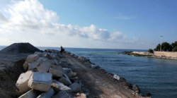 APNAL-Ecologistes en Acció alerta de les negatives conseqüències de la construcció d'un espigó en plena desembocadura del riu Servol a Vinaròs
