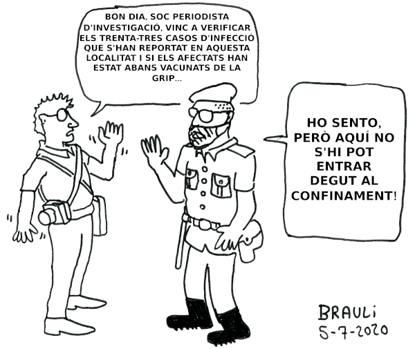 «Bon dia, soc periodista d'investigació...»