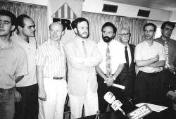 1991 Es formalitza l'ingrés a ERC de membres de Catalunya Lliure i l'autodissolta Terra Lliure IV Assemblea