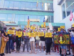 Concentració davant dels Jutjats de Figueres 04/09/2020