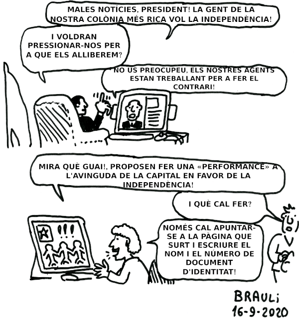 «Males notícies President!...»