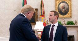 Donald Trump i Mark Zuckerberg. Foto: Joiyce N. Boghosian / Casa Blanca / Mèdia.cat