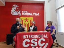 Un any de La Intersindical-CSC a la ciutat de Girona
