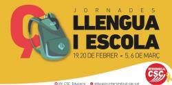 Jornades ?Llengua i Escola? de la Intersindical-CSC Educació