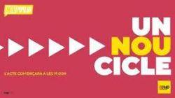 Acte de la CUP per via telemàtica  amb Anna Gabriel, David Fernández i Dolors Sabater