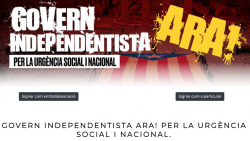 Més de 10.000 signatures en tres dies per demanar un govern independentista