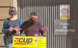 La CUP exigeix a la Comunitat de Regants la retirada de la querella contra la Plataforma pel Riu Siurana