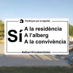 Domassos a favor de la convivència al barri de Pardinyes de Lleida