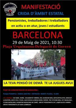 En defensa de les pensions i els dret laborals i socials