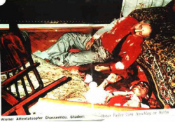 El doctor Abdul Rahman Gassemlo i altres membres de la delegació negociadora kurda van ser assassinats per agents iranians  a Viena el 13 de juliol de 1989 (Imatge: Yekta Uzunoglu)
