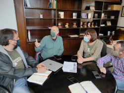 El diputat Dani Cornellà ha visitat Celrà, Llagostera i Bescanó, els tres municipis de la comarca del Gironès on la CUP governa,