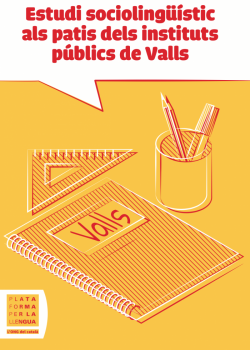 Es posa en marxa un pla d´acció per augmentar l'ús social del català entre els joves de Valls