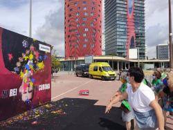 L'ANC protesta per la presència de Felip VI al MWC