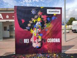 L'ANC protesta per la presència de Felip VI al MWC