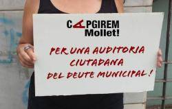 La CUP Mollet alerta del greu dèficit municipal i reclama una auditoria ciutadana