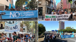 Mobilització contra l'ampliació