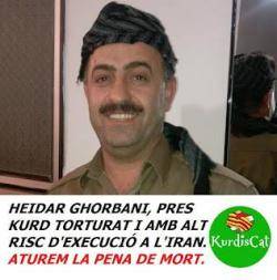 Heidar Ghorbani, el kurd al corredor de la mort va ser torturat fins que va dir el que volien escoltar