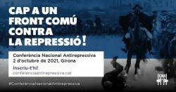 Obertes les inscripcions per a la Conferència Nacional Antirepressiva