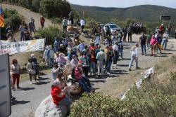 Protesta al Coll de Banyuls (juny 2021)