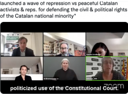 L'ANC denuncia els abusos de drets humans de l'Estat contra Catalunya al Fòrum Europeu de Nacions Unides sobre drets de les minories nacionals