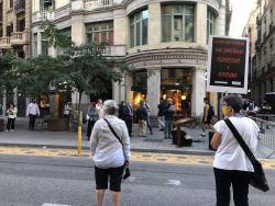 Campanya contra la tortura i per la conversió de l'edifici en centre de memòria.