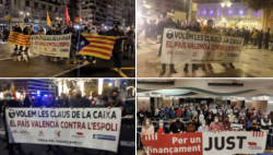 Amb unes reivindicacions clares i entenedores i democràtiques: "Volem les claus de la caixa".