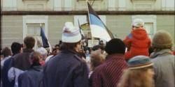 una manifestació independentista a Estònia, el 1989 / Ants Kern Viquipedia