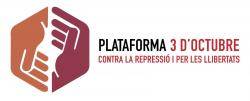 Plataforma 3 d?octubre contra la repressió i per les llibertats