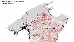 La reforma del PTI no proposa una sola mesura de contenció urbanística en sòl rústic, que registra una pressió urbanística sense precedents