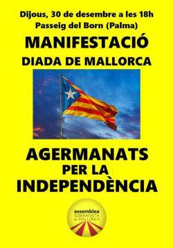 L'ASM crida a manifestar-se a Palma en la commemoració de la Diada de Mallorca