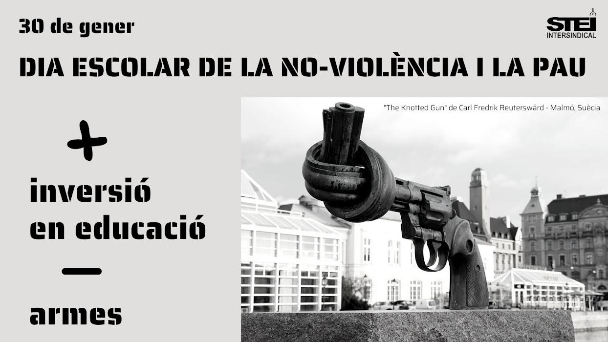 L'STEI Intersindical fa una crida per la desescalada bèl·lica en el Dia ...
