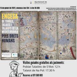 Encesa de torres, talaies i talaiots de la Mediterrània pels drets humans