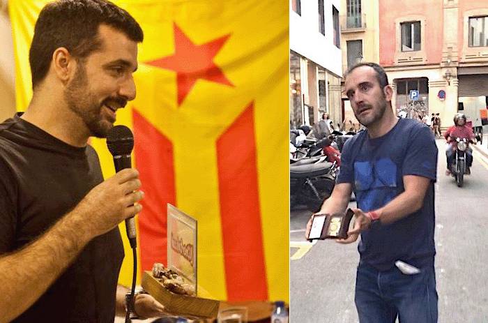Judici per l'agressió del policia espanyol de Vox contra el fotoperiodista Jordi Borràs